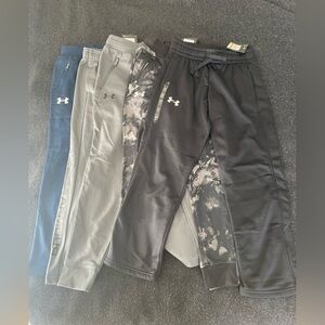 Under Armor Joggers Bundle. Youth Small. All new. Some have tags.